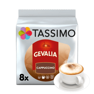 tassimo gevalia cappuccino pods