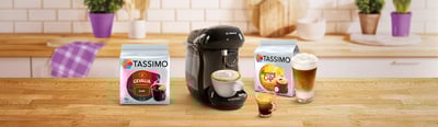 press play tassimo machines